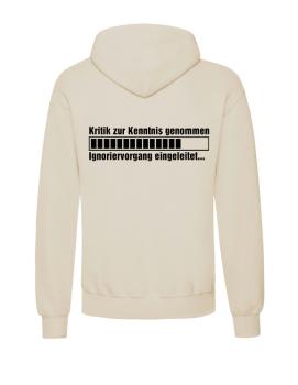 Preview: Kritik zur Kenntnis genommen